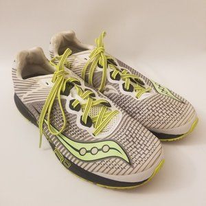 Saucony Men's Type A 8 Racing Running Shoes Green/Gray S29044-2 Size 8